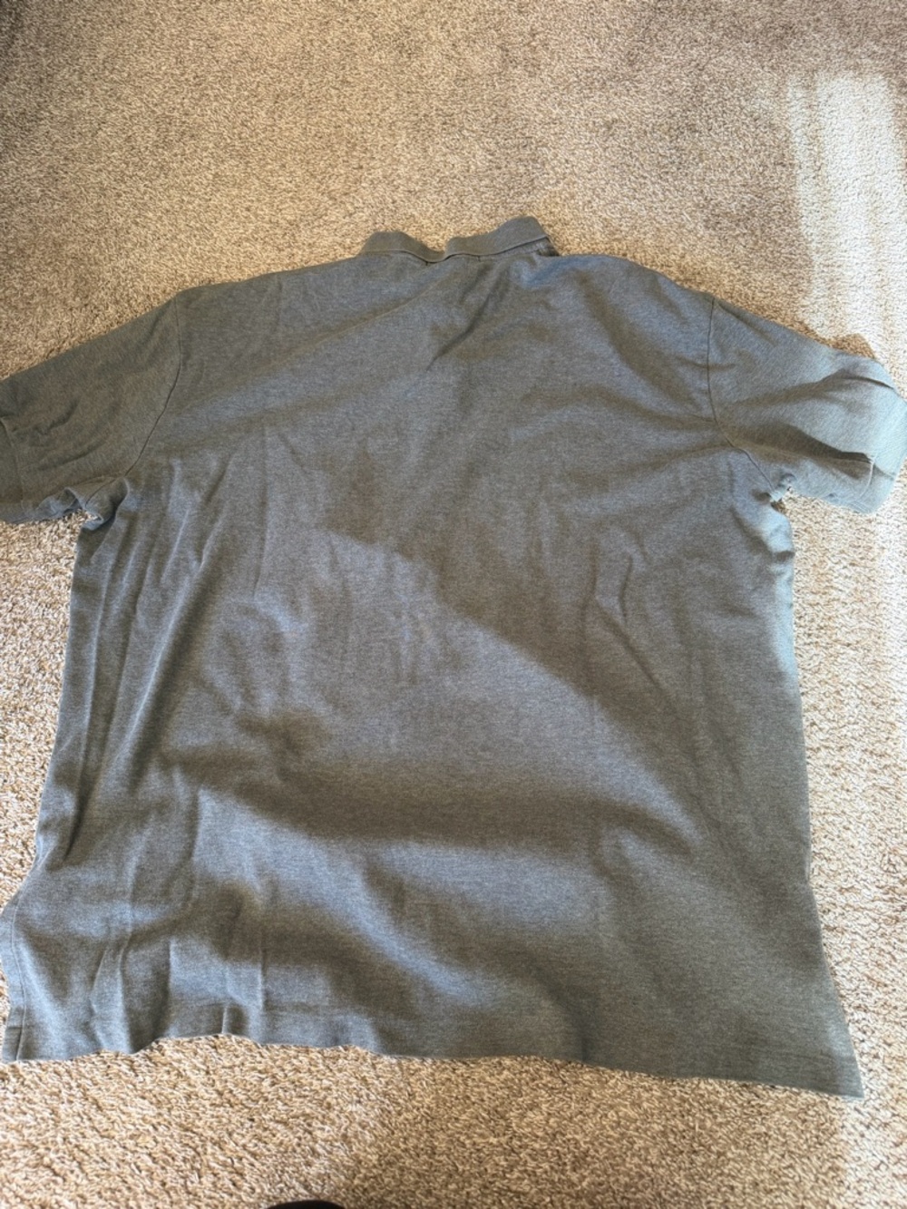 Ralph Lauren Short Sleeve Men's Polo Shirt Charcoal business casual classic pony - Picture 4 of 6